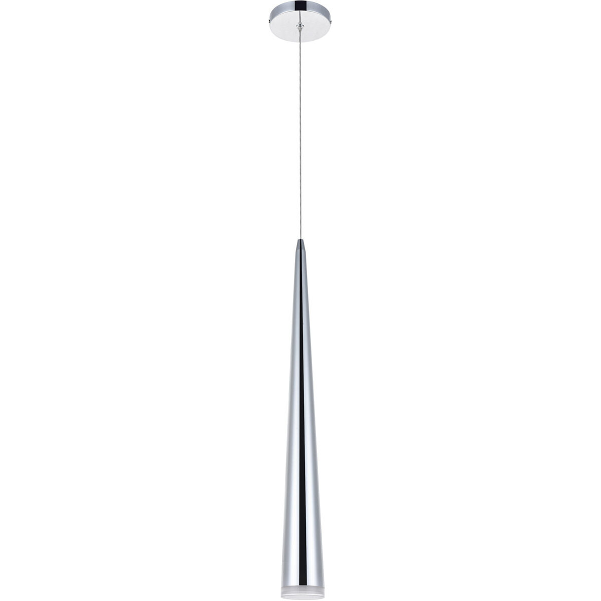 Fantasia LED 4.72 inch Chrome Pendant Ceiling Light