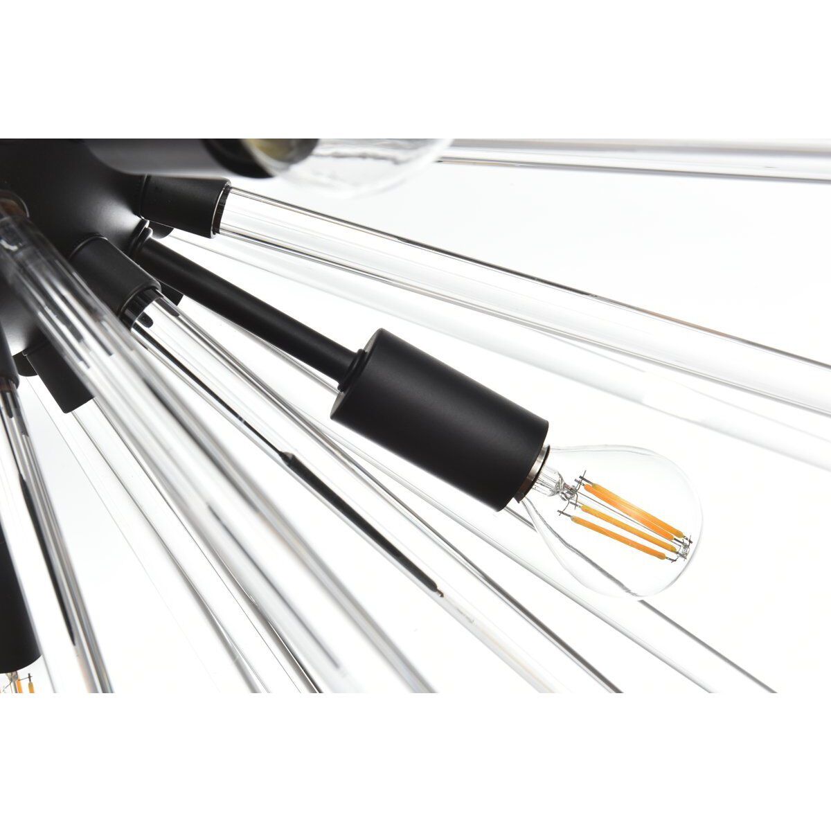 Sienna 30 Light 46 inch Black Chandelier Ceiling Light