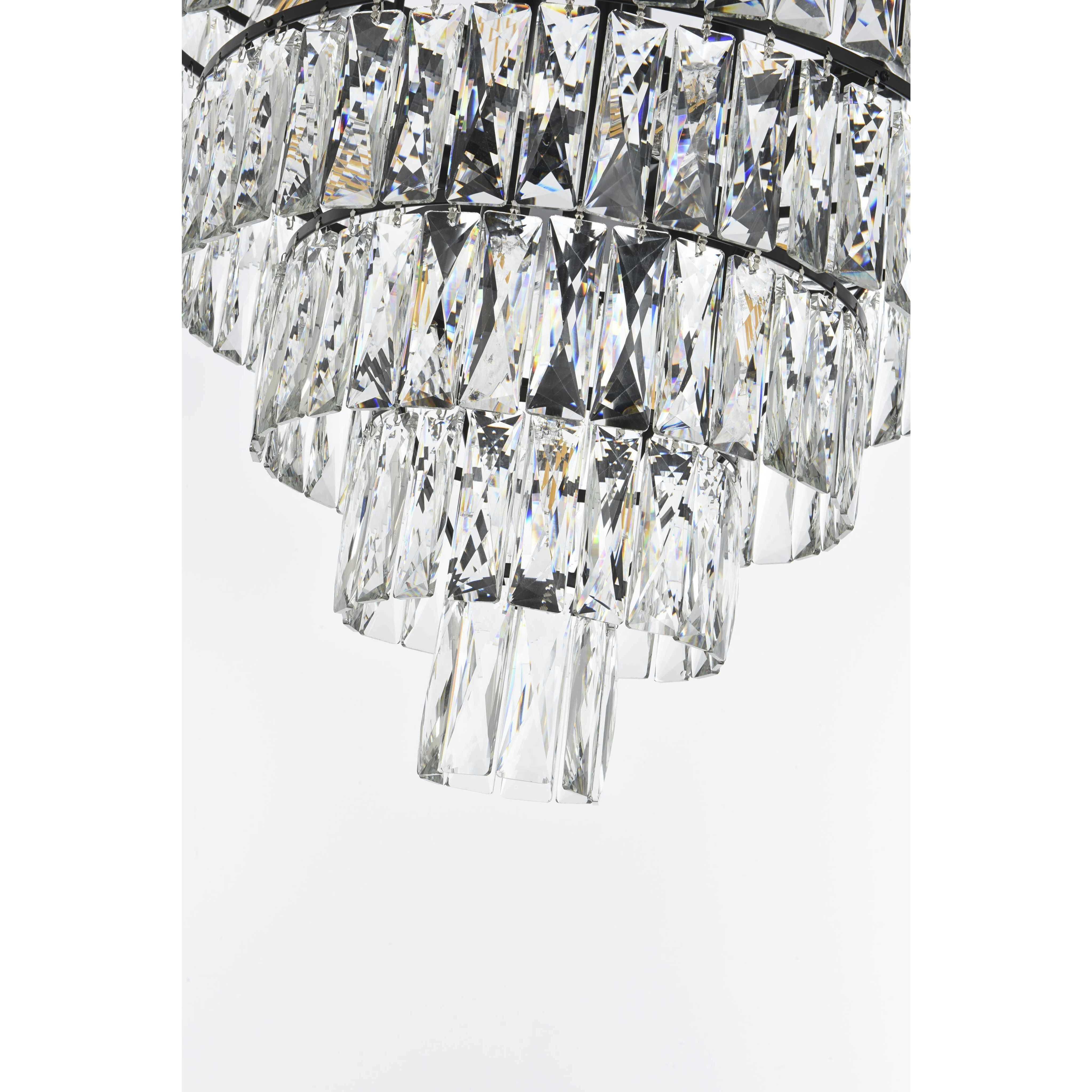 Josephine 25 Light 32 inch Black Chandelier Ceiling Light