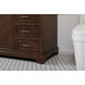 Americana 60 X 22 X 35 inch Teak Vanity Sink Set