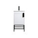 Eugene 19 X 18 X 33.5 inch White Vanity Sink Set