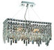 Maxime 4 Light 20 inch Chrome Dining Chandelier Ceiling Light in Royal Cut