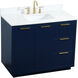 Blake 42 X 22 X 34 inch Blue Vanity Sink Set