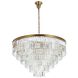 Sydney 33 Light 44 inch Satin Gold Chandelier Ceiling Light