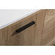 Baldwin 42 X 22 X 34 inch Natural Oak Vanity Sink Set