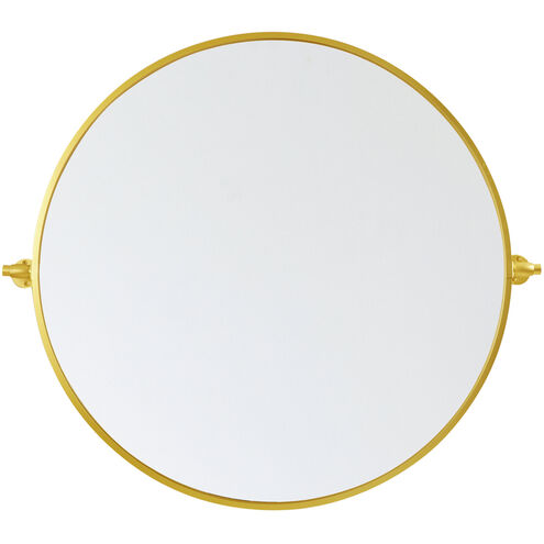 Everly 30 X 30 inch Gold Mirror