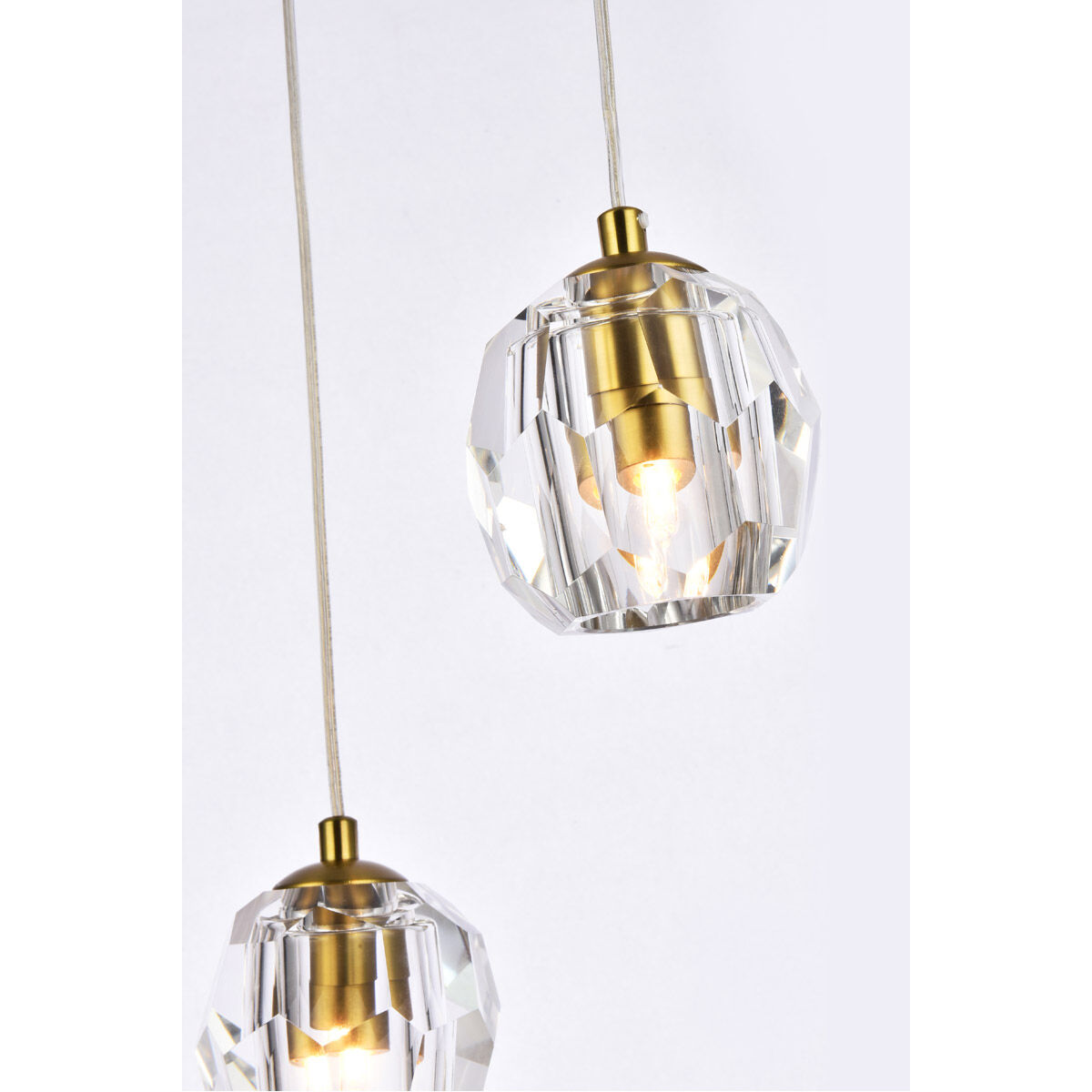 Eren 3 Light 12 inch Gold Pendant Ceiling Light