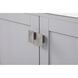 Irene 72 X 22 X 34 inch Gray Vanity Sink Set