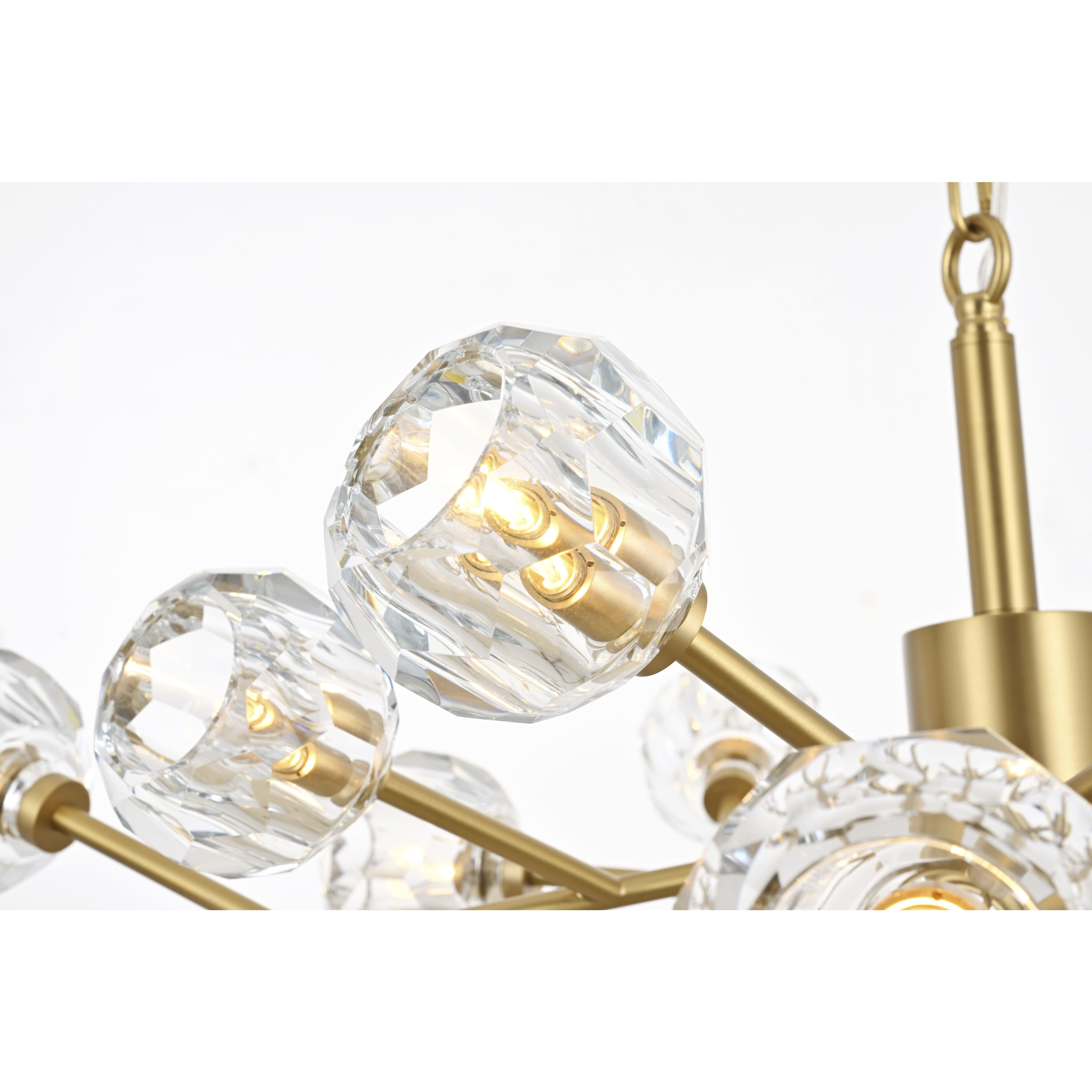 Graham 15 Light 42 inch Gold Pendant Ceiling Light