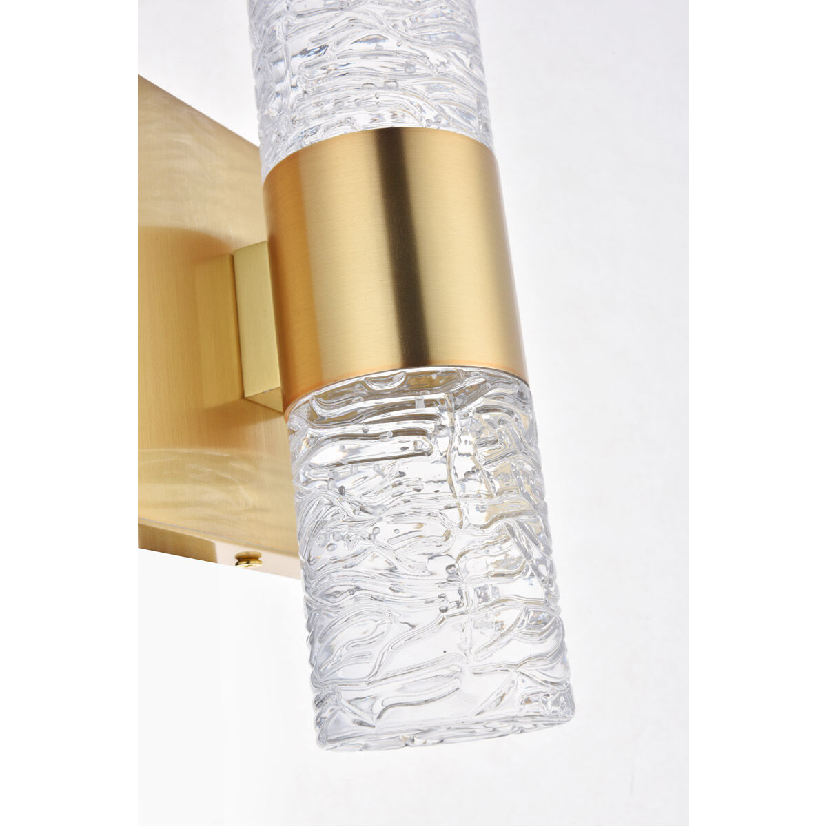 Vega LED 5 inch Gold Wall Sconce Wall Light 