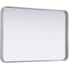 Remy 36 X 24 inch Silver Mirror