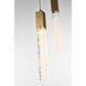 Aurora 25 Light 36 inch Satin Gold Chandelier Ceiling Light