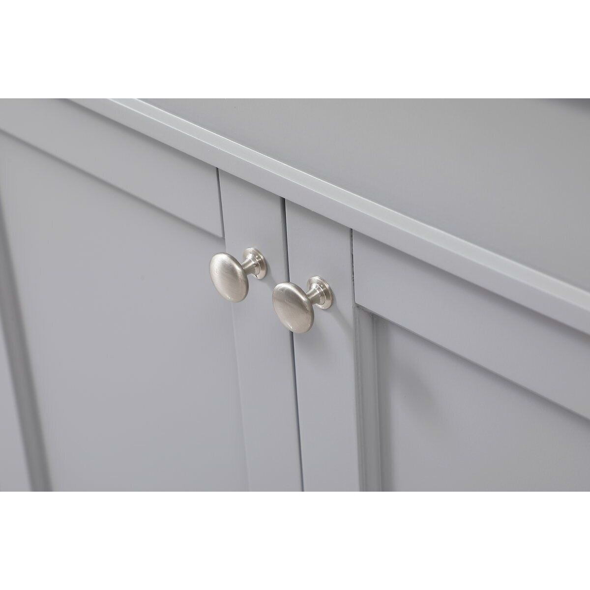 Bennett 60 X 21 X 35 inch Grey Vanity Sink Set