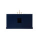 Franklin 60 X 22 X 35 inch Blue Bathroom Vanity Cabinet