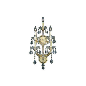 Maria Theresa 5 Light 12 inch Gold Wall Sconce Wall Light in Clear, Royal Cut