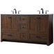 Soma 60 X 19 X 34 inch Expresso Vanity Sink Set
