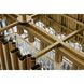 Willow 9 Light 14 inch Satin Gold Chandelier Ceiling Light