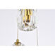 Eren 5 Light 12 inch Gold Pendant Ceiling Light