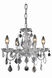 St. Francis 4 Light 17 inch Chrome Dining Chandelier Ceiling Light in Royal Cut