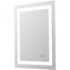 Riven 30 X 24 inch White LED Mirror