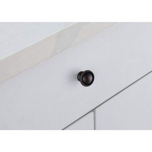 Kadea Oil-Rubbed Bronze Hardware Cabinet Knob, Set of 10