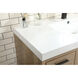 Wyatt 48 X 22 X 34 inch Natural Oak Vanity Sink Set