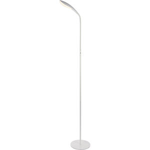 Illumen 65 inch 4.5 watt Glossy White LED Floor Lamp Portable Light