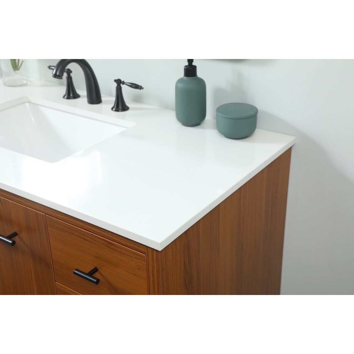 Cyrus 48 X 22 X 34 inch Teak Vanity Sink Set