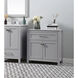 Adian Grey Bathroom Storage Cabinet