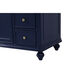 Otto 42 X 21 X 35 inch Blue Vanity Sink Set