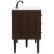 Cyrus 48 X 22 X 33.5 inch Walnut Vanity Sink Set in Not Included