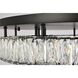 Monroe 2 Light 33 inch Black Flush Mount Ceiling Light 