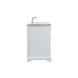Franklin 48 X 22 X 35 inch White Bathroom Vanity Cabinet