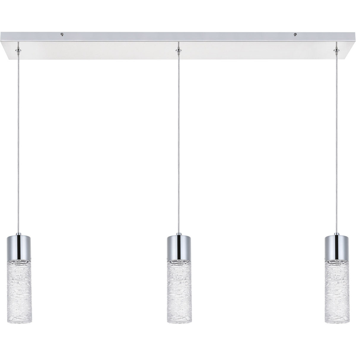 Constellation LED 36 inch Chrome Pendant Ceiling Light