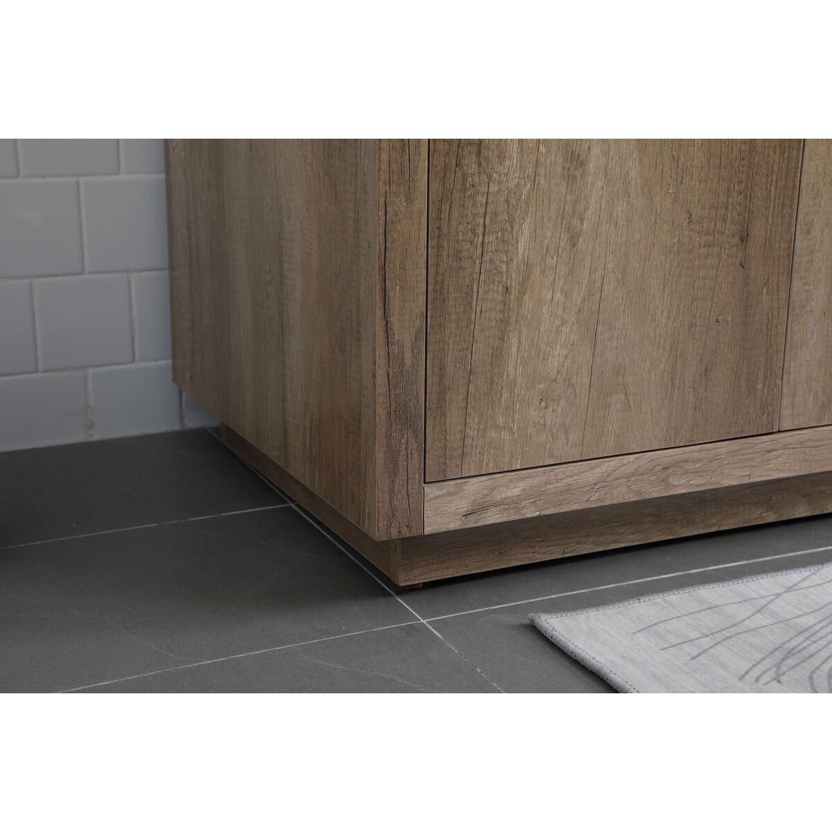 Blake 72 X 22 X 34 inch Natural Oak Vanity Sink Set