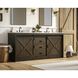 Austin 72 X 34 inch Expresso Bathroom Vanity Cabinet