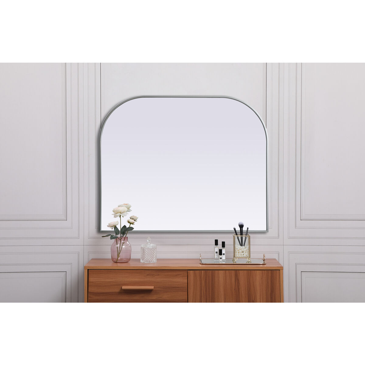 Blaire 42 X 34 inch Silver Mirror