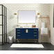 Eugene 48 X 22 X 34 inch Blue Vanity Sink Set