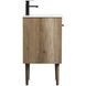 Cyrus 19 X 18 X 33.5 inch Natural Oak Vanity Sink Set