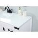 Grant 48 X 19 X 34 inch White Vanity Sink Set