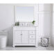 Wesley 42 X 22 X 35 inch White Vanity Sink Set