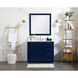 Blake 42 X 22 X 34 inch Blue Vanity Sink Set