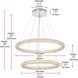 Bowen 2 Light 35.5 inch Chrome Chandelier Ceiling Light