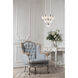 Eren 10 Light 11 inch Chrome Pendant Ceiling Light