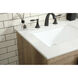 Eugene 60 X 22 X 33.5 inch Natural Oak Vanity Sink Set