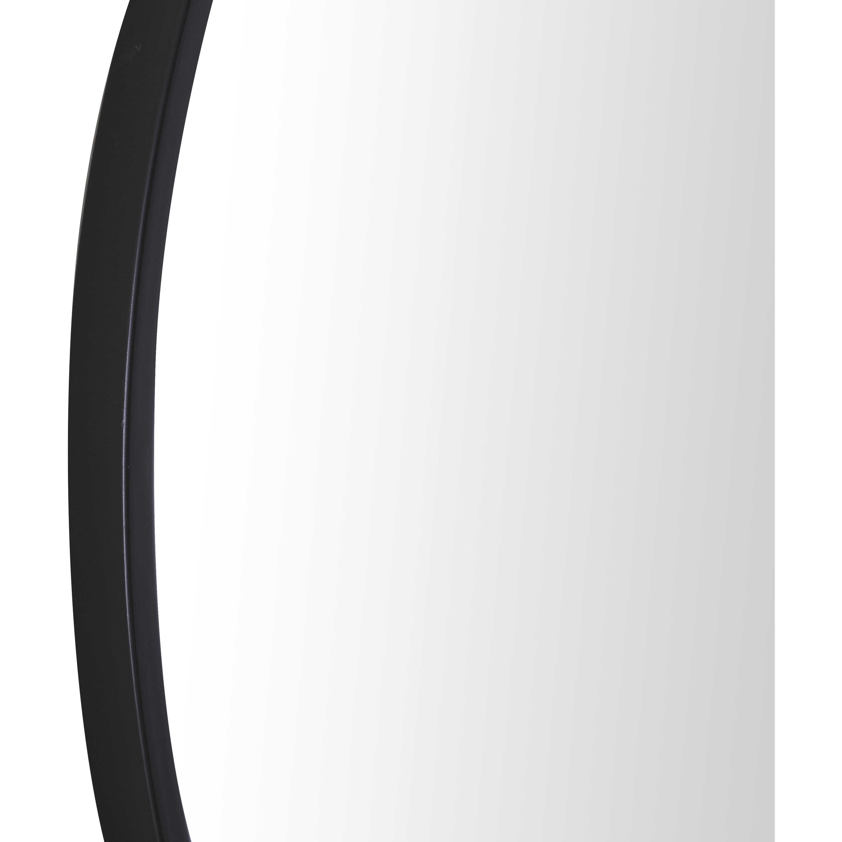 Eternity 28 X 28 inch Black Wall Mirror