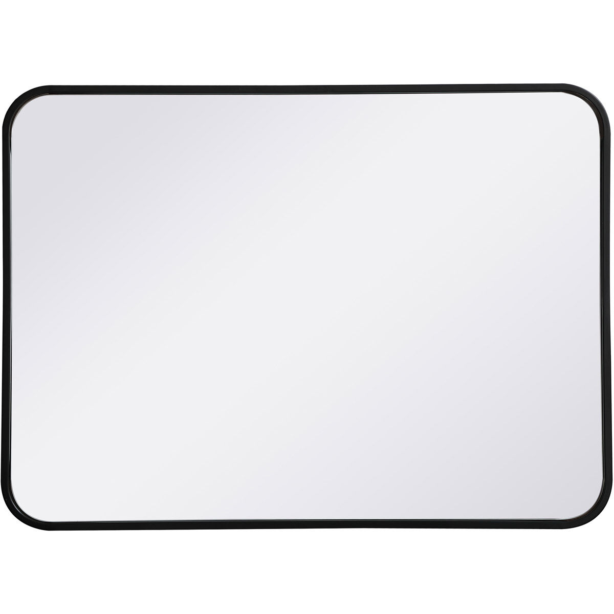 Evermore 30 X 22 inch Black Mirror