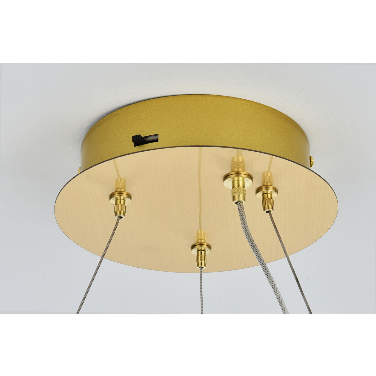 Bowen 1 Light 24 inch Satin Gold Chandelier Ceiling Light