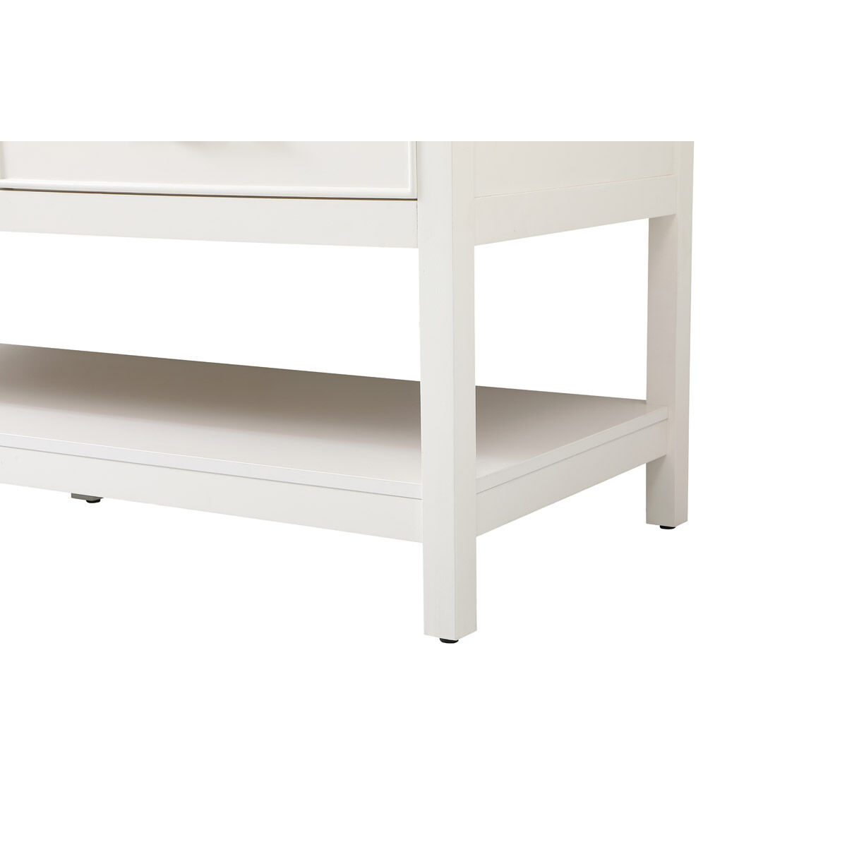 Sinclaire 60 X 22 X 34 inch White Vanity Sink Set