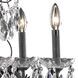 St. Francis 6 Light 24 inch Dark Bronze Dining Chandelier Ceiling Light in Royal Cut